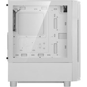 Resim GAMDIAS ATHENA M6 Lite WH, 750W, Tempered Glass, Mesh, ARGB, 80+ Bronze, ATX, White Edition, GAMING KASA 