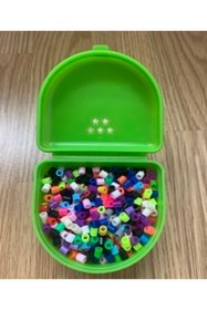 Resim Dr.Yontuç Isı Ile Ütü Ile Yapışan Renkli Boncuk Seti 5 Mm Midi Boncuk 2500 Adet Ütüyle Yapışan 