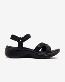 Resim Skechers Go Walk Arch Fıt 2.0 Sandal Kadın Siyah Sandalet 140876 Bbk Siyah 