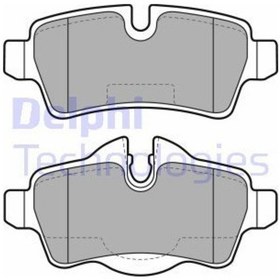Resim DELPHI LP2022 Arka Fren Balatasi Mini R56 34216772894 (WA691718) 