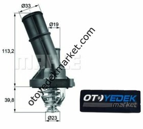Resim Ford C-Max (2003-2007) 1.8 Benzinli Termostat Komple (Mahle) 