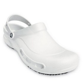 Resim Crocs Bistro Work Clog Erkek Deliksiz Sabo Terlik Beyaz 