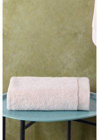 Resim Varol Lord Serisi 2 Li Microcotton Havlu Seti 50x90 & 80x150 Cm, 500 Gsm Pembe 