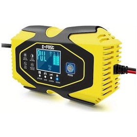 Resim Hightower Sarı Akıllı Akü Şarj Cihazı: Lcd Ekran, Agm Gel Kurşun Asit Şarj, Araç Bakımı 