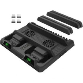 Resim Dobe Xbox One Stand Fanlı Şarj Göstergeli Dock Xbox One x S Xbox Stand 