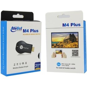 Resim Anycast M4 Plus Android Ios Kablosuz Hd Görüntü Ve Ses Aktarıcı 