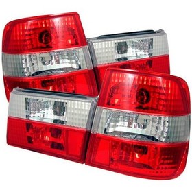 Resim Bmw 5 Serisi E34 Stop Lambası Kristal Beyaz Set (87-95) 