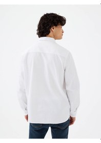 Resim Loft Regular Fit Beyaz Erkek Gömlek Lf2036766 Beyaz 