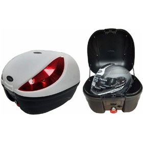 Resim Maxem Sl 35 Arka Sırtlıklı Motosiklet Arka Çantası Beyaz 