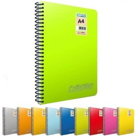 Resim Gıpta Chromo 60 Yp. A4 Spiralli Pp Kapak Defter Kareli 6'lı 