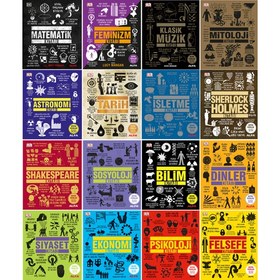 Resim Alfa Ciltli Her Şeyin Kitabı 16 Kitap Set / Matematik Kitabı - Mitoloji Kitabı - Tarih Kitabı - Astronomi Kitabı - Felsefe Kitabı - Dinler Kitabı - Psikoloji Kitabı 