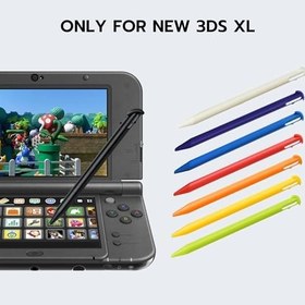 Resim Mcbazel Yeni 3ds Xl Stylus, Stylus Kalemler Nintendo Yeni 3DS XL için 8 adet Yedek Dokunmatik Ekran Kalemleri (Çoklu renk) 