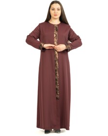 Resim derin store Kadın Nakış Detaylı, Dubai Modern Maxi Ferace 