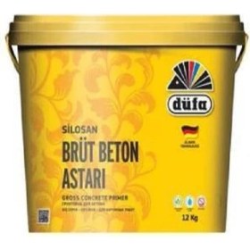 Resim AlanSansli Düfa Silosan Brüt Beton Astarı Kırmızı 12 kg 