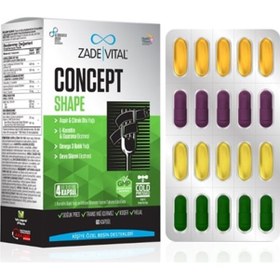 Resim Zade Vital Concept Shape 60 Kapsül 