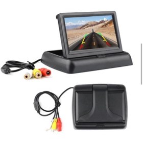 Resim Audiomax Mx 430 4.3 Inc Ekran Küçük Geri Görüş Kamera Uyumlu 