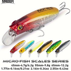 Resim KINGDOM Minos Lure, Sesli, Süper Uzun Atış, Sallanma, 4.7g/6.2g/9.8g/12.2g, Karışık Renk, ABS Malzeme, Sökülme, Yüzme ve Yavaş Sökülme, Çeşitli Balıkçılık Gereksinimleri, Paskalya, Şükran Günü, Noel, Cadılar Bayramı, Baba Günü için 