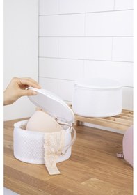 Resim Ocean Home Textile Beyaz Renk İç Çamaşırı Yıkama Filesi 20 x 10 cm 