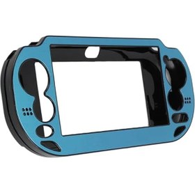 Resim PUSOKEI 1000 Konsol için Kılıf, PSV 1000 için 1000 için Sert Kapaklı Kılıf, Sert Alüminyum Alaşımlı Koruyucu Kılıf Sert (Açık Mavi) 