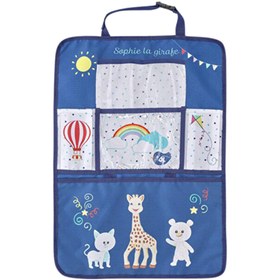 Resim Sophie la Girafe Car Organizer Araba İçi Düzenleyici - Lacivert 