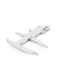 Resim Dasqua 0-600mm Çift Çene Mekanik Kumpas 0.02mm Çene Boyu 100mm 