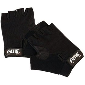 Resim ALTIS Max Body Cırtcırtlı Kesik Eldiven – Ağırlık & Bisiklet Eldiveni – Siyah (XL) 
