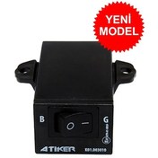 Resim Atiker Tek Nokta Enjeksiyonlu Anahtar - Düğme 01.003010 (yeni) 