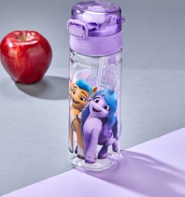 Resim ALİNA HOME My Little Pony Sağlıklı Polikarbon Mor Suluk 500 Ml, Pipetli Matara 500 Ml 