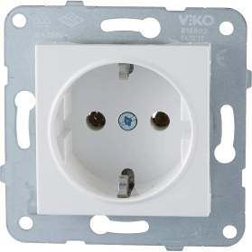 Resim Karre-Meridian Beyaz Top Priz Mekanizma 