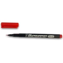 Resim Rikoty G-0921 Kırmızı 1 mm Uçlu Süper Marker Kalem 
