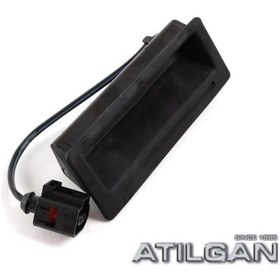 Resim Oem 1J0827566D Arka Bagaj Açma Kolu Butonu Volkswagen Golf4 Bora 1J0827566D 1J0827566H 