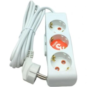 Resim 3lü 3mt.uzatma Kablo Grup Priz 