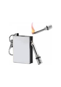 Resim İndirim Center Zippo Benzinli Bitmeyen Kibrit Metal Çakmak 