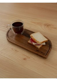 Resim Ahşap Damla Kesme & Sunum Tahtası 