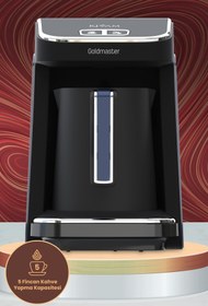 Resim Goldmaster Kıvam Ege Mavisi Akıllı Yerleştirmeli Türk Kahve Makinesi 