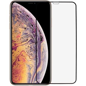 Resim EPRO Iphone Xs Max Uyumlu Siyah Seramik Nano Ekran Koruyucu Tam Kaplayan Kırılmaz Esnek Cam 