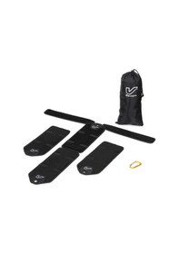 Resim Gruv Gear Nm-blk-dbl Nanomat Akustik Davul Matı Double Pedal Çift Pedal İçin Genişletilmiş Alan 