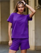 Resim Modjimoda Günlük Spor Şortlu Takım 164413421 Violet 