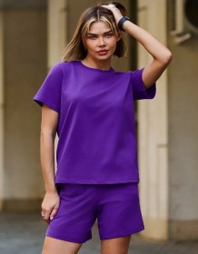 Resim Modjimoda Günlük Spor Şortlu Takım 164413421 Violet 