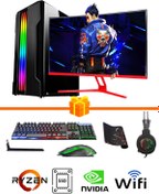 Resim Ramtech Gaming RG505-0152 AMD 5500 16 GB DDR4 RAM 512 GB SSD NVIDIA GeForce GTX 1650 FreeDos Gaming Masaüstü Bilgisayar 