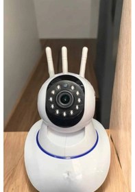 Resim Wifi Kamerası Çift Yönlü Bebek Güvenlik Kamerası Gece Görüşlü - 