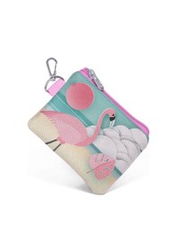 Resim Coral High Flamingo Kız Çocuk Bozuk Para Çantası 