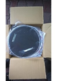 Resim Mitello Siyah Renk 20 Inc 51 Cm Bendir ve Bateri Derisi 