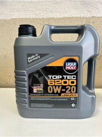 Resim Liqui Moly 0W20 Motor Yağı Top Tec 6200 4 Litre (20788) 
