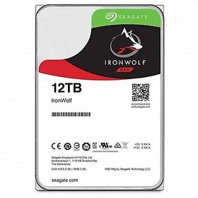 Resim Seagate Ironwolf 3.5 12TB Sata 3.0 256MB 210MB/S RV Sensör 7200RPM Iş Yükü 7/24 Nas Disk ST12000VN000 HDD & Harddisk 