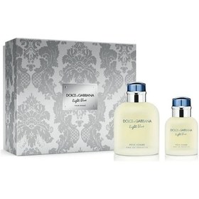 Resim Dolce&Gabbana Light Blue Erkek Parfüm EDT 125 ML + Light Blue Erkek Parfüm EDT 40 ML 