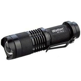 Resim Watton Wt-146 Geçici Körlük Yapan Zoomlu Fener Mini Projektör N11.13184 Siyah 