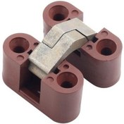 Resim Gürçayhırdavat Gürçay Plastik Oval Masa Menteşesi Zamak Gövde Kahve 