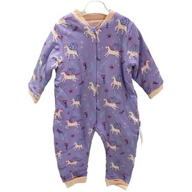 Resim Mini Damla Uyku Tulumu Albimini Uçan Atlı Lila-9855 Lila 