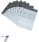 Resim CPU ELEKTRONİK Orta Boy Cepli Kargo Poşeti 30x37+5 cm - 200 Adet (40+40=80 Mikron) 